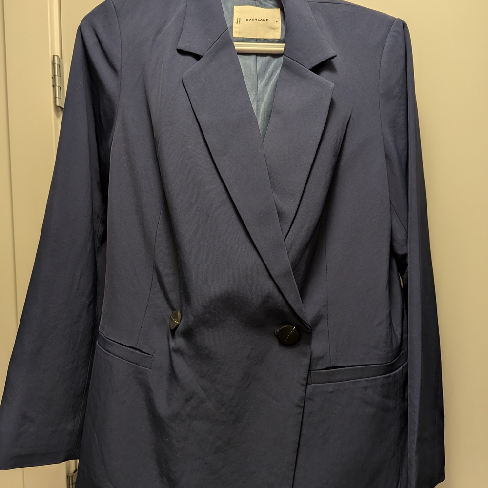 Everlane Classic Navy Blazer
